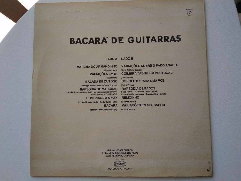 Disco de Vinil - Bacará de Guitarras