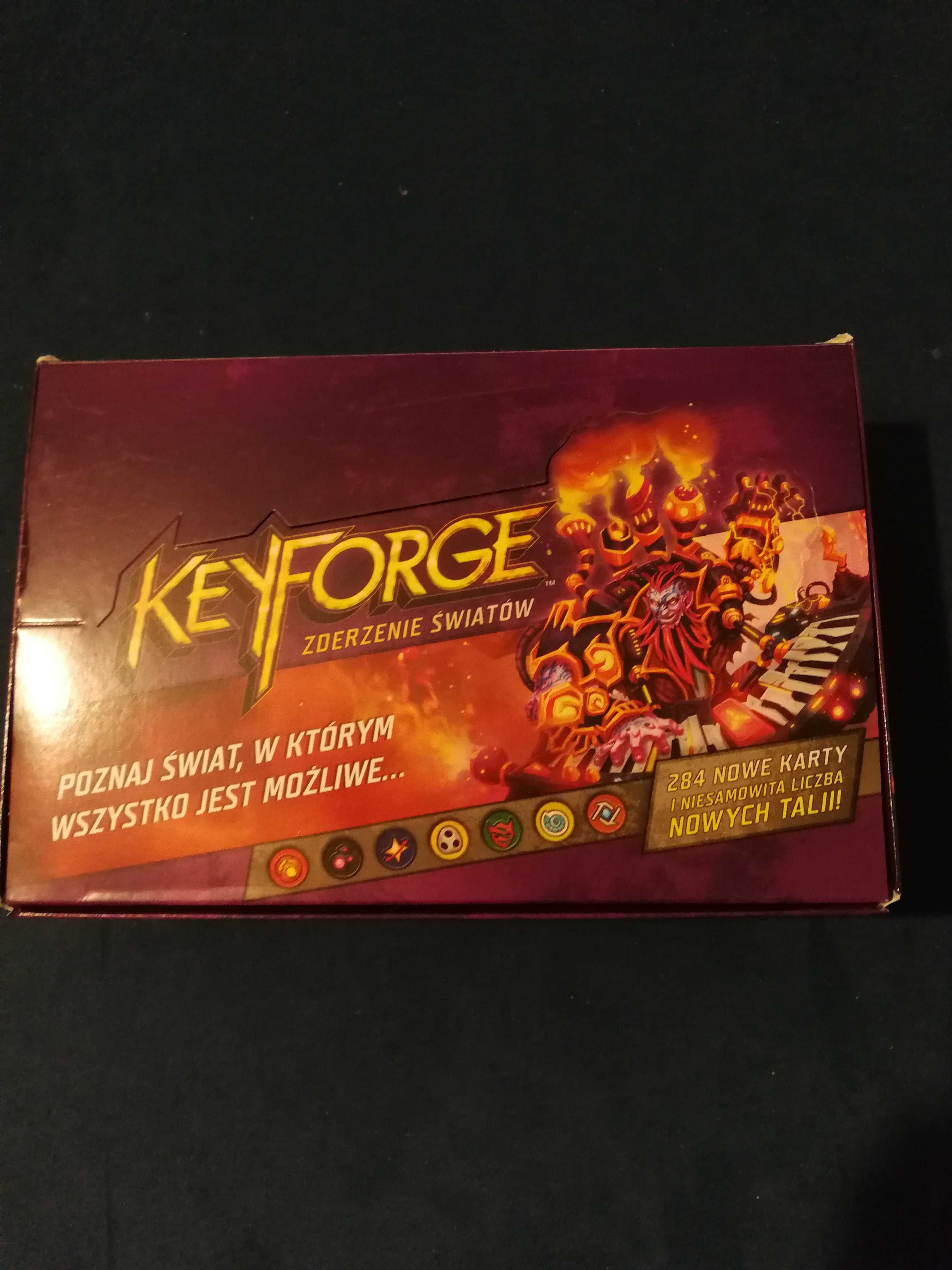 KeyForge zderzenie światów 14 talii