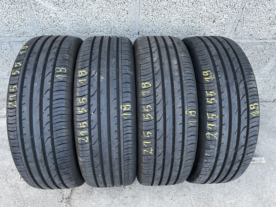 4 opony continental contipremiumcontact 2 215/55/18