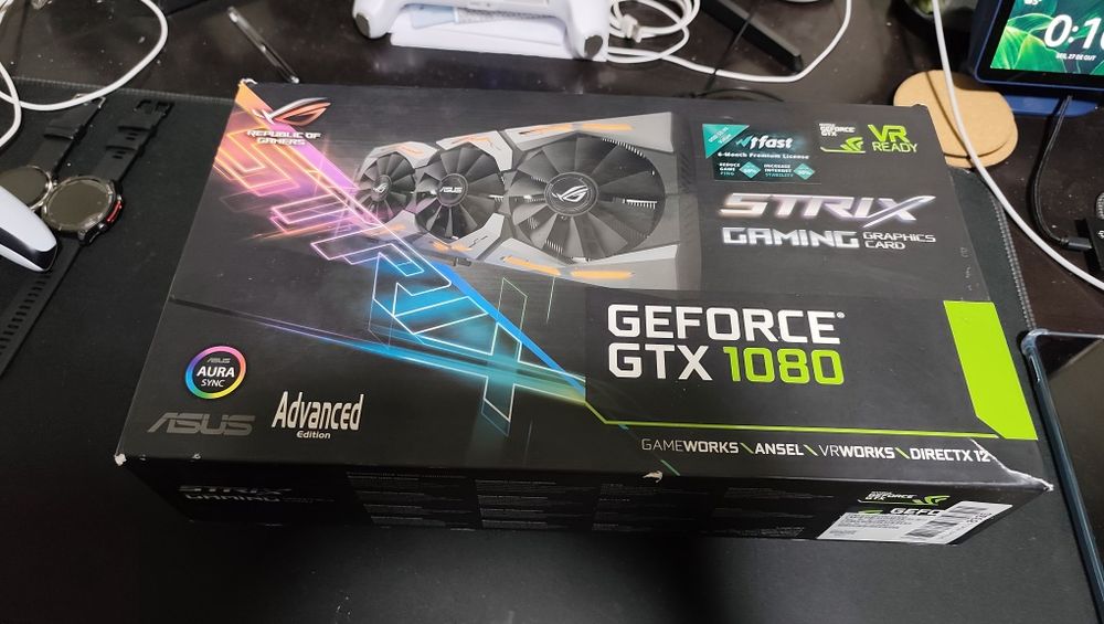 Placa gráfica ASUS ROG STRIX 1080 Advanced Edition