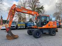 Doosan DX 160 W-3 koparka kołowa 17 ton, z Niemiec  3634 NR-REF., DOOSAN DX 160 W-3 koparka kołowa 17 ton