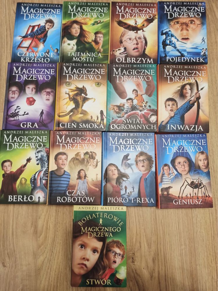 Książki seria Magiczne Drzewo