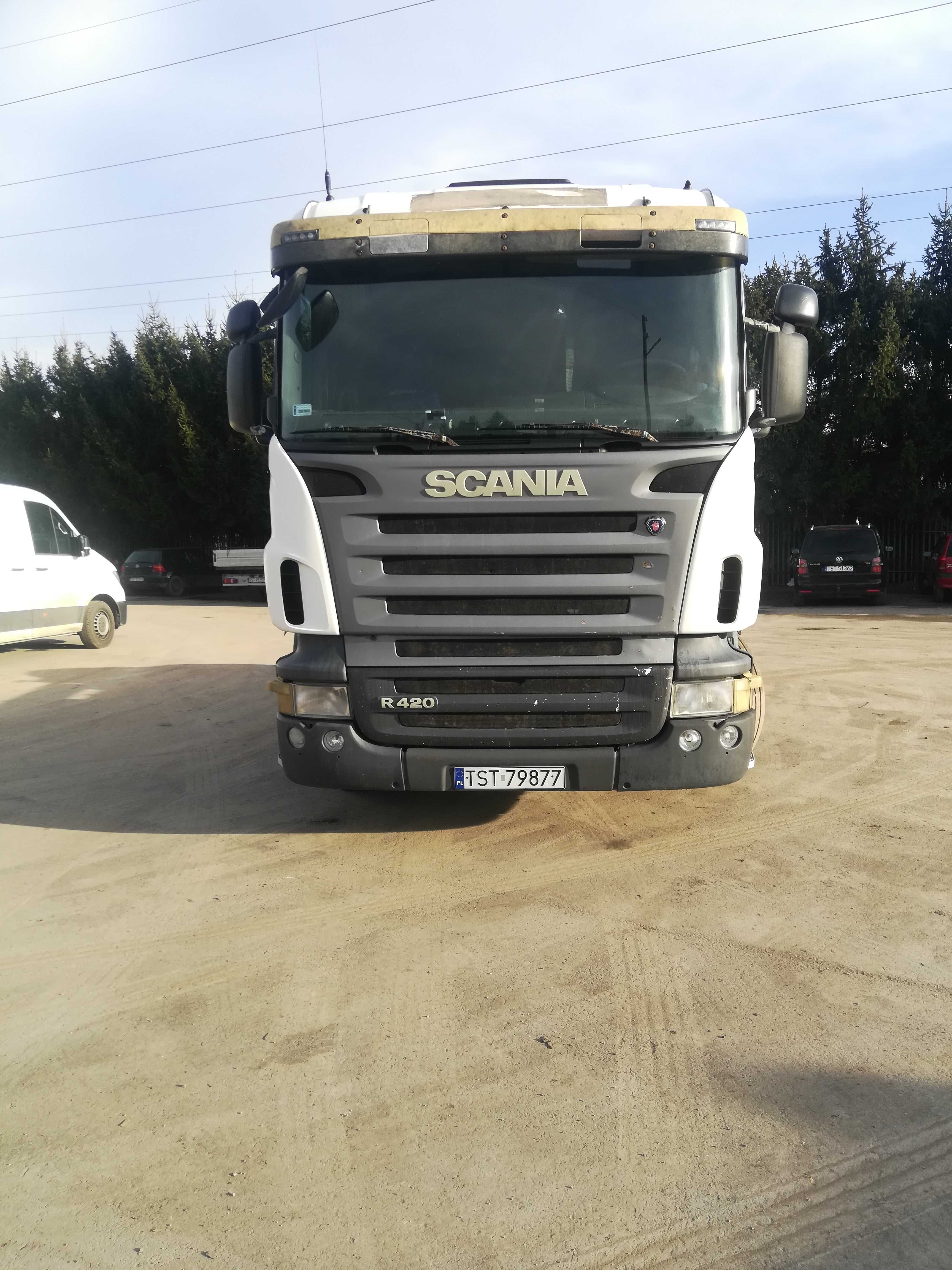 Ciągnik siodłowy Scania R 420 ,manual