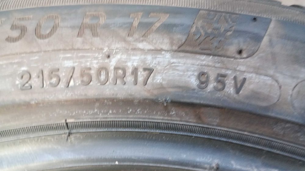 2x 215/50R17 Michelin Alpin 6 Zima Używane FV Siedlce