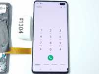 Samsung Galaxy S10+ Plus Oryginalny Ekran + Korpus Demontaż | #1304