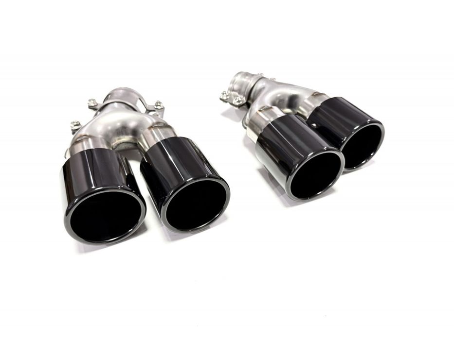 Насадки на вихлопні труби M5 стиль BMW G30 / G31 2017 - 2023 чорні