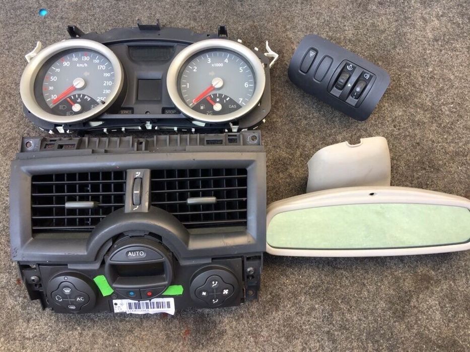 Reno Magane Scenic проводка компютер реле приборка кнопки