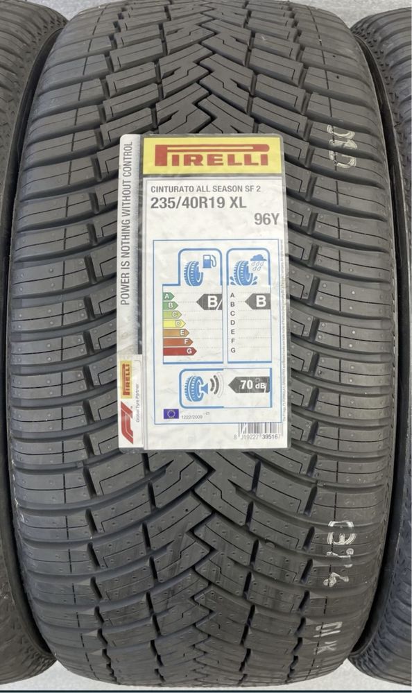 235/40R19 Pirelli Cinturato All - Season SF2 96Y XL - 2 sztuki !!!