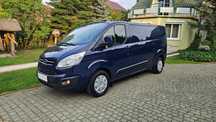 Ford Transit Custom 2,0  170KM L2 Długi Limited Klima Webasto Parktronik 100% Bezwypadkowy