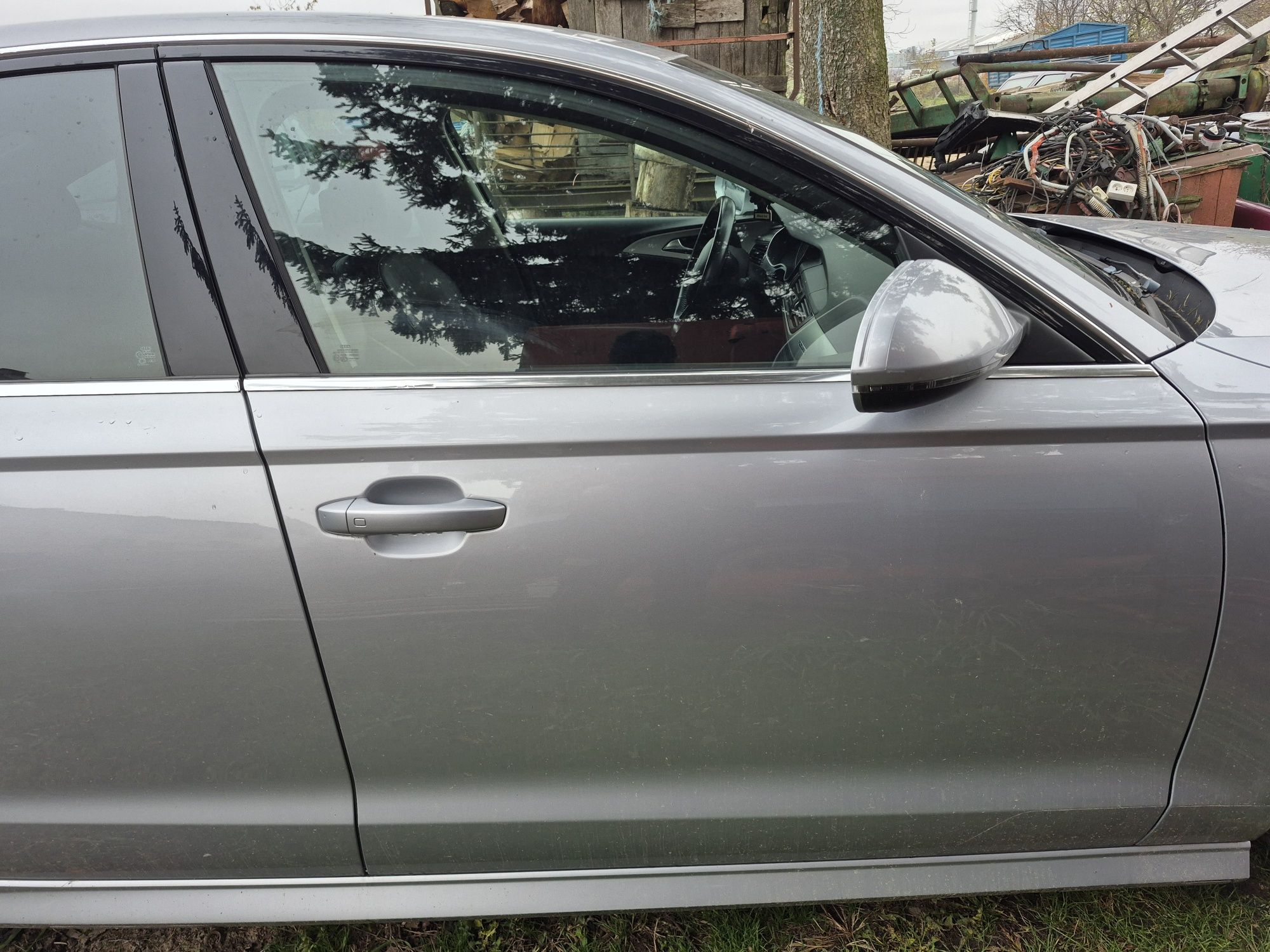 Drzwi prawe lewe przód tył audi a6 c7 lz7g