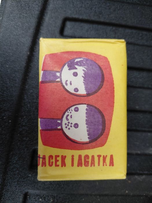 Nowe mydło Jacek i Agatka PRL vintage Antyk