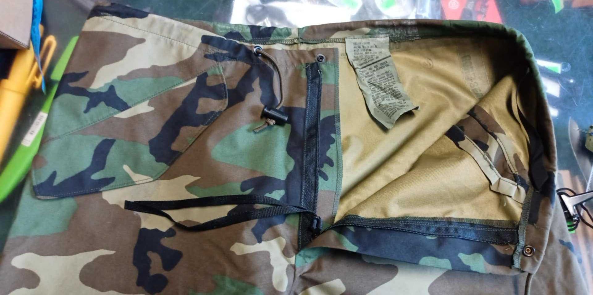 Spodnie US Army Goretex Woodland r.Medium Short