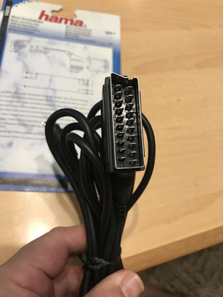 Кабель Hama Scart-mini din 8 pin 3м