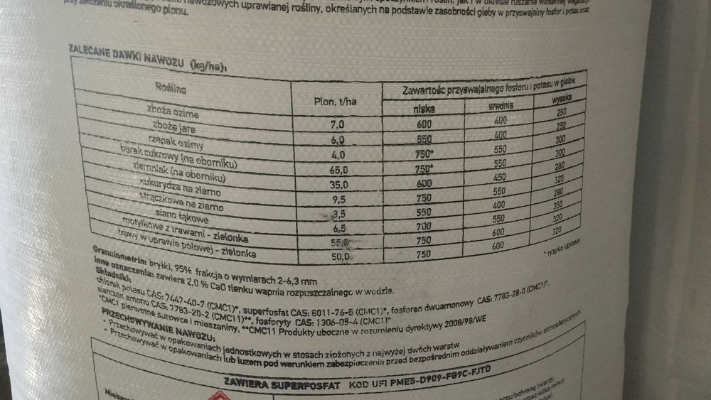 NPK 26 Plus z wapnem i siarką