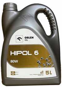 Olej przekładniowy ORLEN HIPOL 6 GL4 80W 5L Radom 'wysyłka FREE