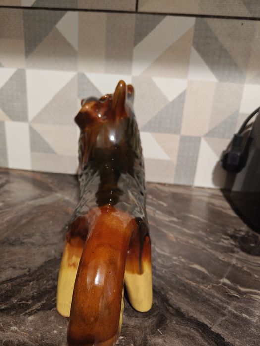 Статуетка "Кіт"  Васильківська майоліка