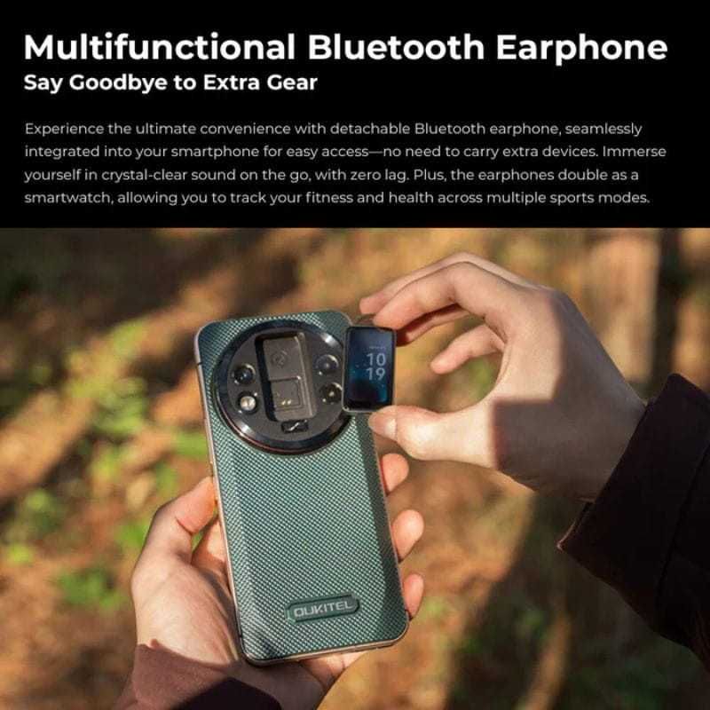 Oukitel WP200 Pro 5G 24GB/1TB IP69K 3.1GHz Auricular/Smartwatch