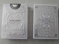 Star Wars karty do gry białe light side