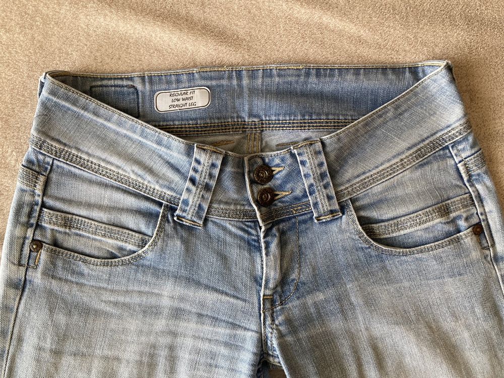 Pepe Jeans - calças ganga clara - n°27/32