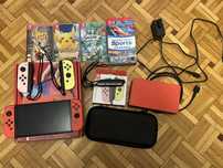 Nintendo switch OLED Mario Red Edition