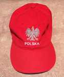 Czapka czerwona reprezentacji Polski dla kibica L/XL
