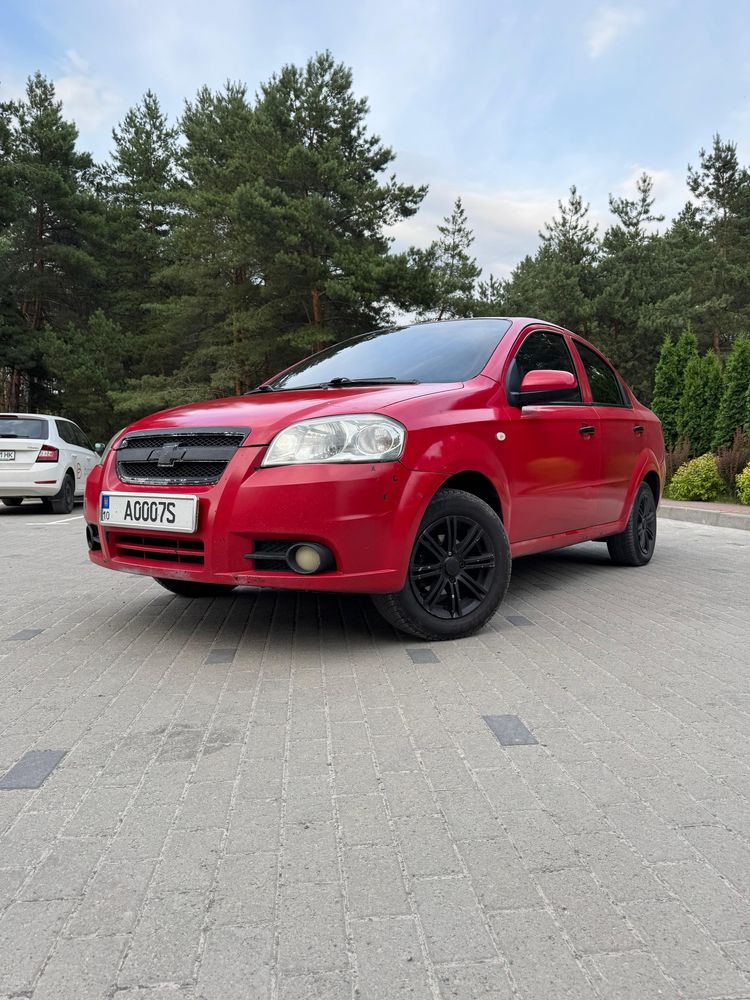 Chevrolet Aveo 2007, 1.5 ГАЗ/БЕНЗИН