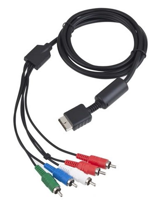 Kabel Component HD AV komponent do konsol PS2 PS3 *VideoPlay Wejherowo