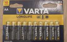 VARTA LONGLIFE baterie alkaliczne AA 20 szt