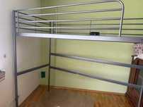 Łóżko piętrowe IKEA metalowe 90x200