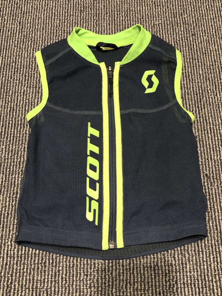 Дитячий вело жилет, захист Scott Actifit Plus Junior Vest Protector