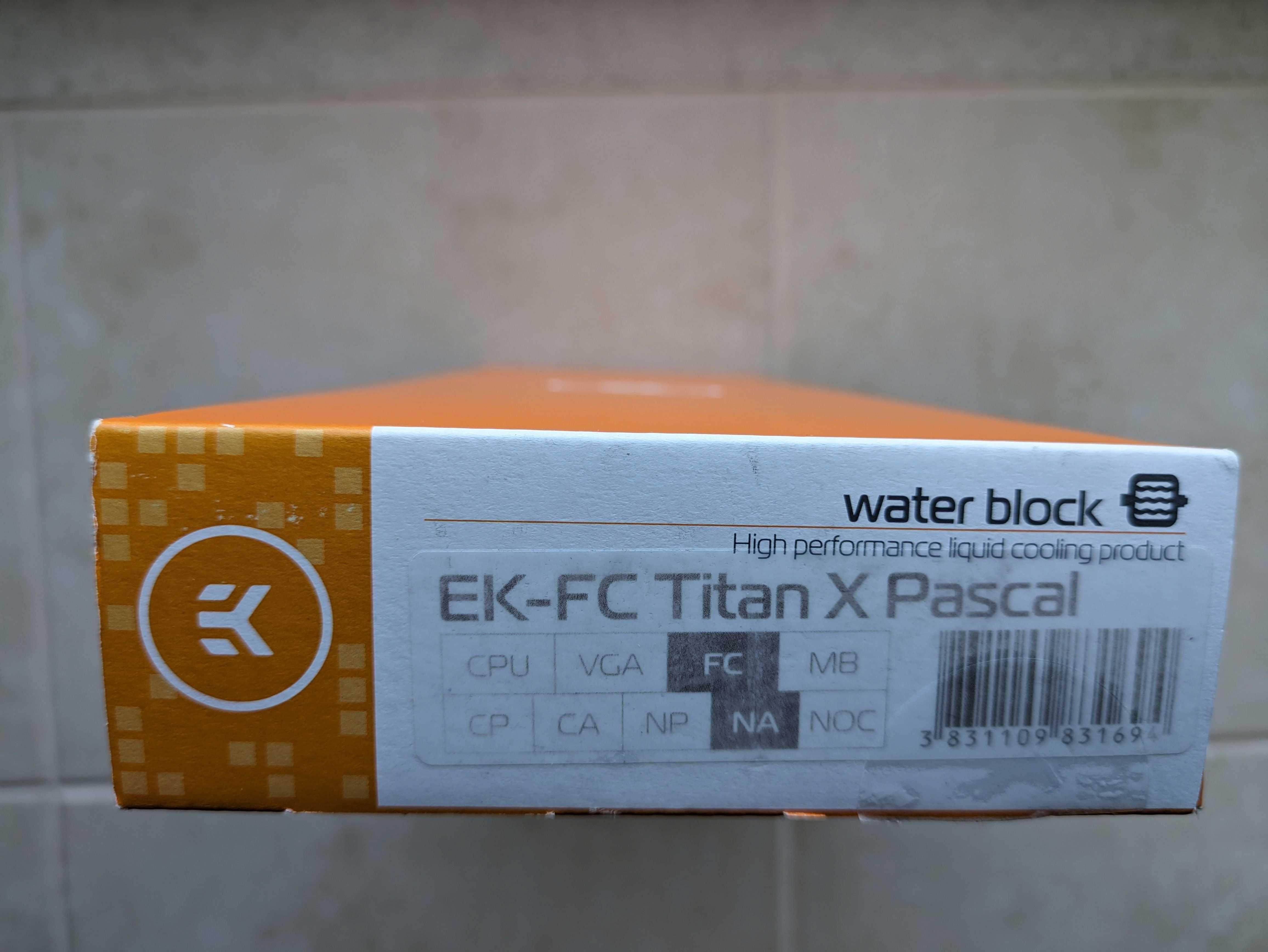 EK-FC Titan X Pascal, EKWB Water Cooler para GTX 1080ti ref-boards