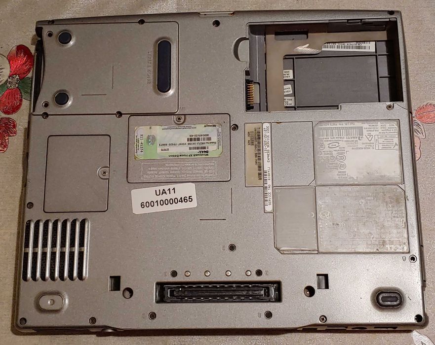 Ноутбук Dell Latitude 610 Asus A6000 A6j разборка