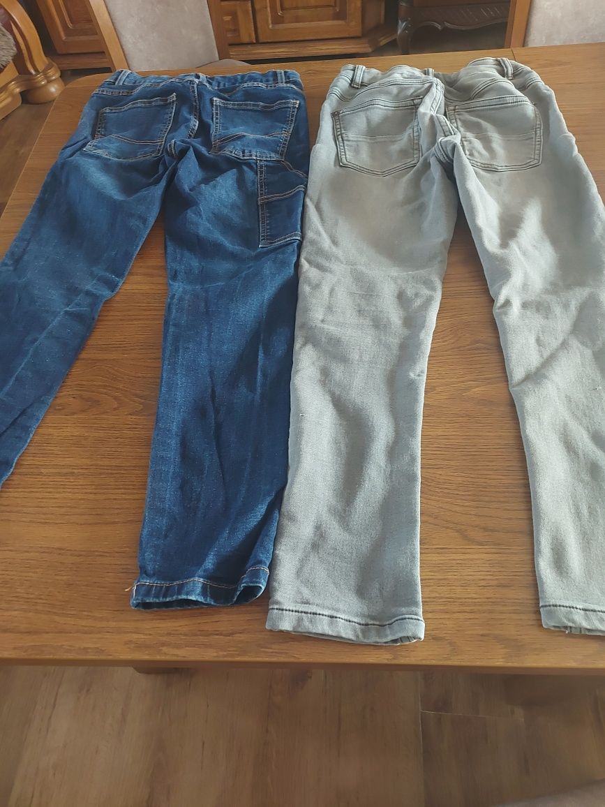 Spodnie jeansowe chłopięce rozm.158