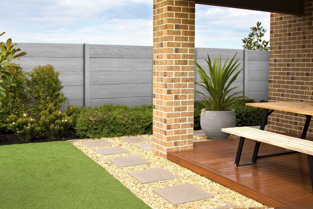 Ogrodzenie betonowe – deska – różne wzory i kolory