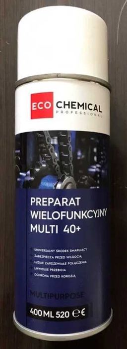 Odrdzewiacz Multi 40+ / Eco chemical / Wielofunkcyjny / 12 sztuk