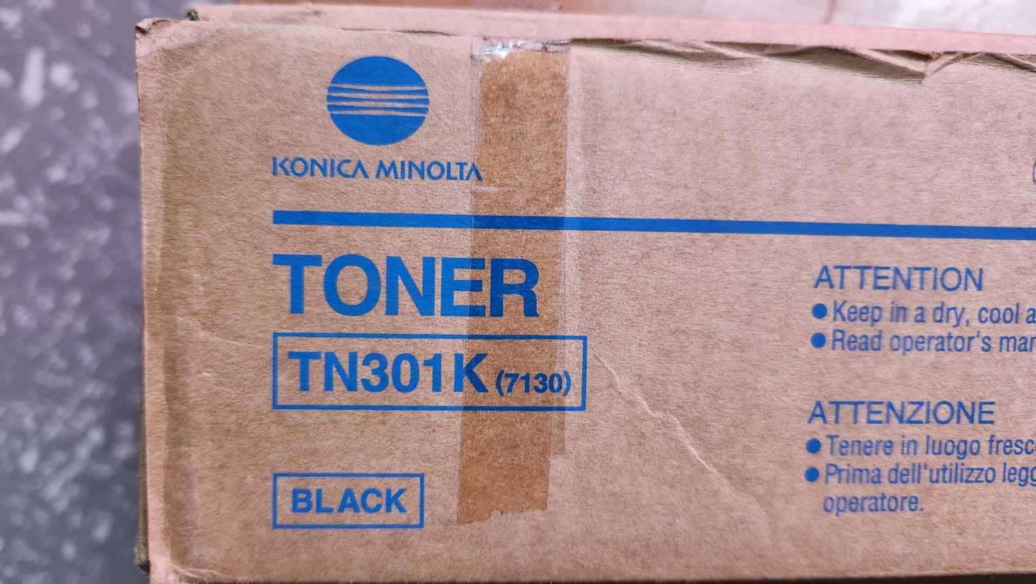 Toner FT Konica Minolta 7222/ 7228/ 7130/ 7022 TN-301K