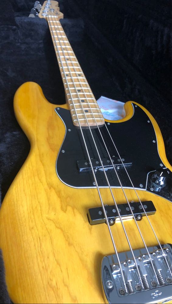 Baixo G&L (Leo Fender) JB (Jazz bass) jazzbass Bass Lemon Drop USA