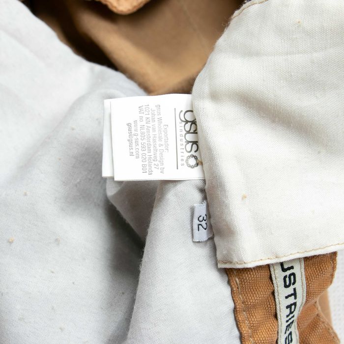 Spodnie cargo y2k GSUS Industries niski stan M z nadrukami nowe