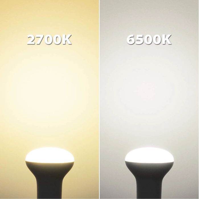 Żarówki LED E14 LVWIT 6-pak 4,9 W ciepła biel R50 470 lm 2700 K