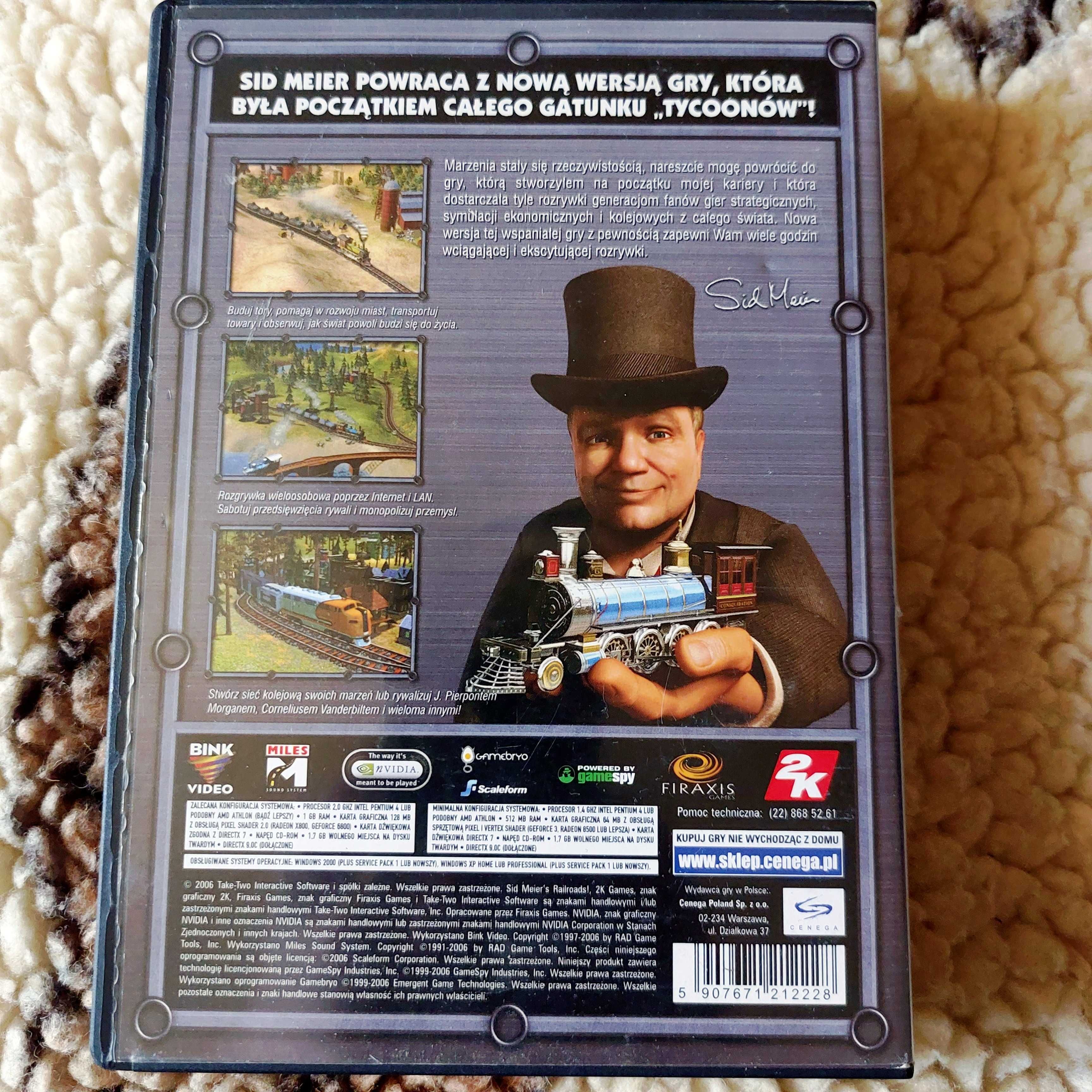 Sid Meiers RAILROADS | gra po polsku na PC