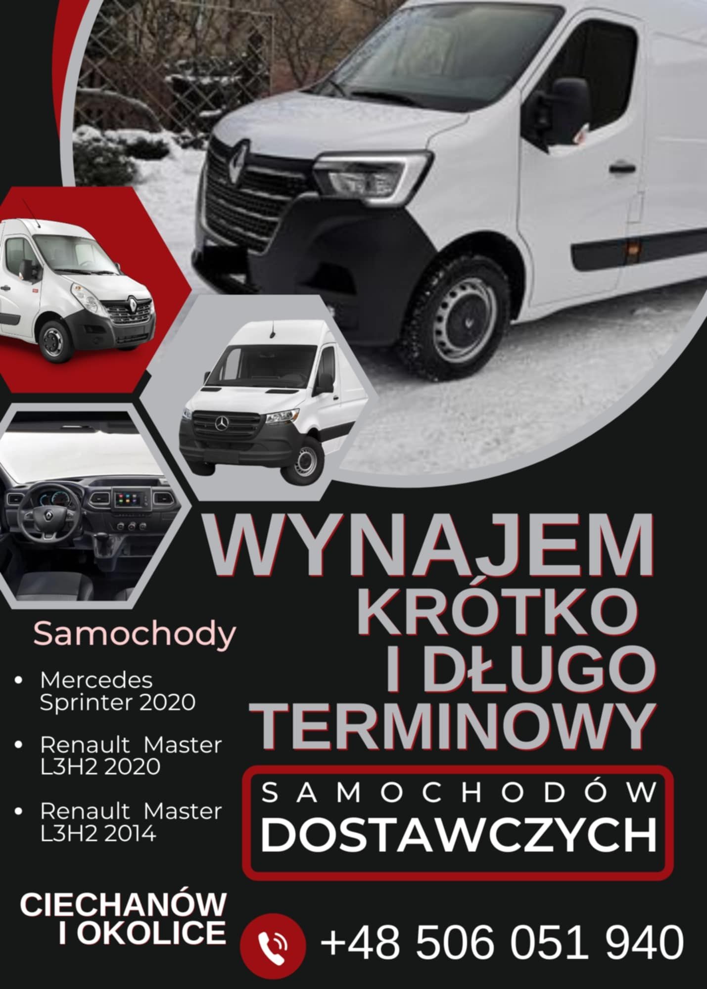 Wynajem samochodów dostawczych
