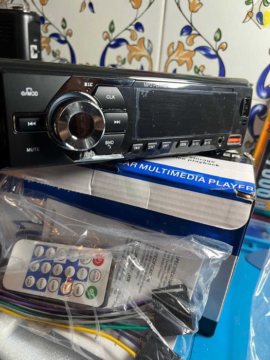 Rádio Multimedia car Player MP3 Novo.