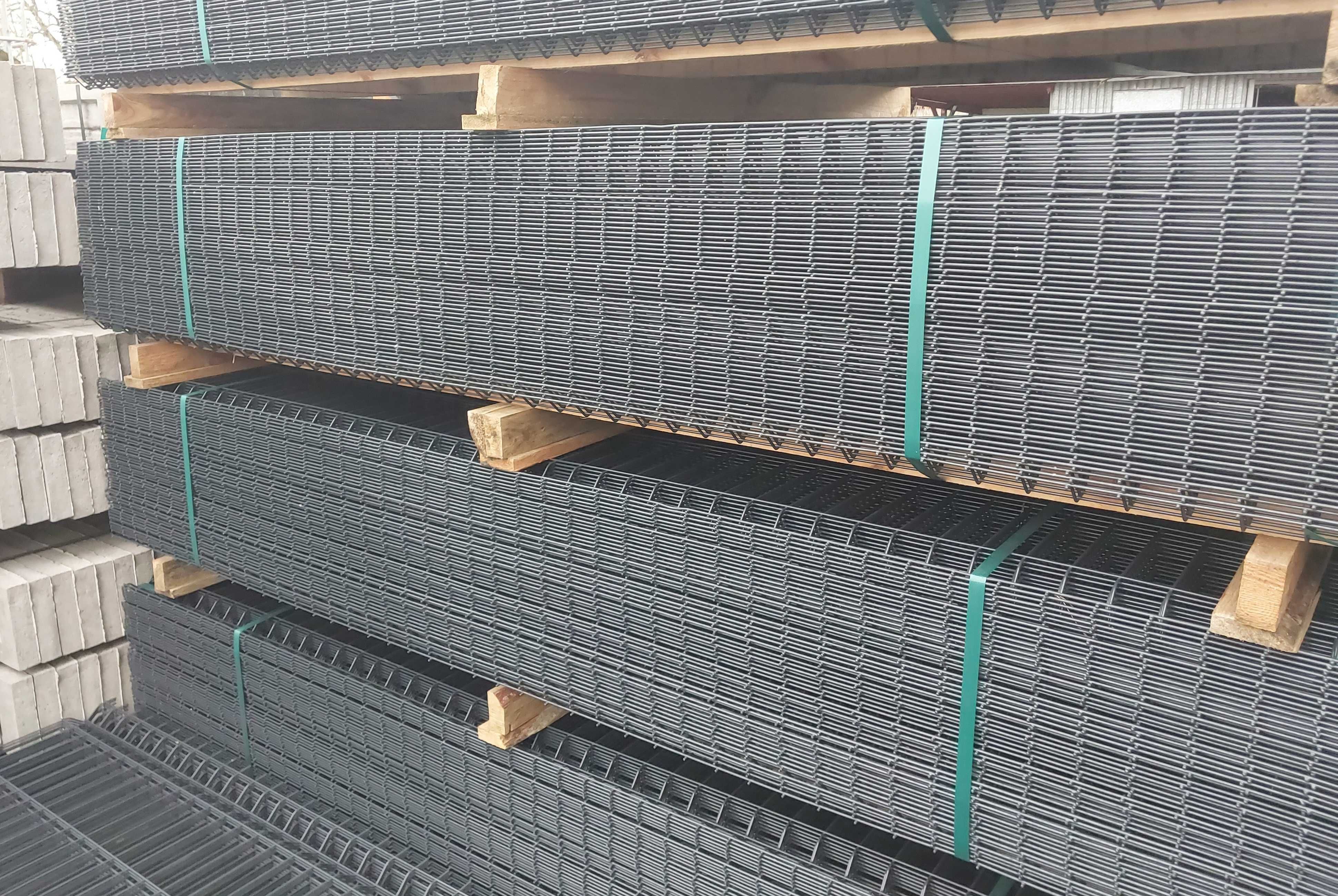 OGRODZENIE PANELOWE SLUPEK Słupki podmurówka Panele transpor PRODUCENT