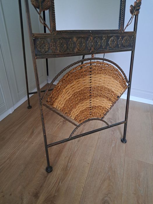 Lustro boho vintage stojące