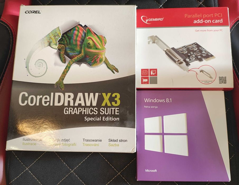 Komputer dla grafika Windows 8.1 box, Corel Draw X3 box