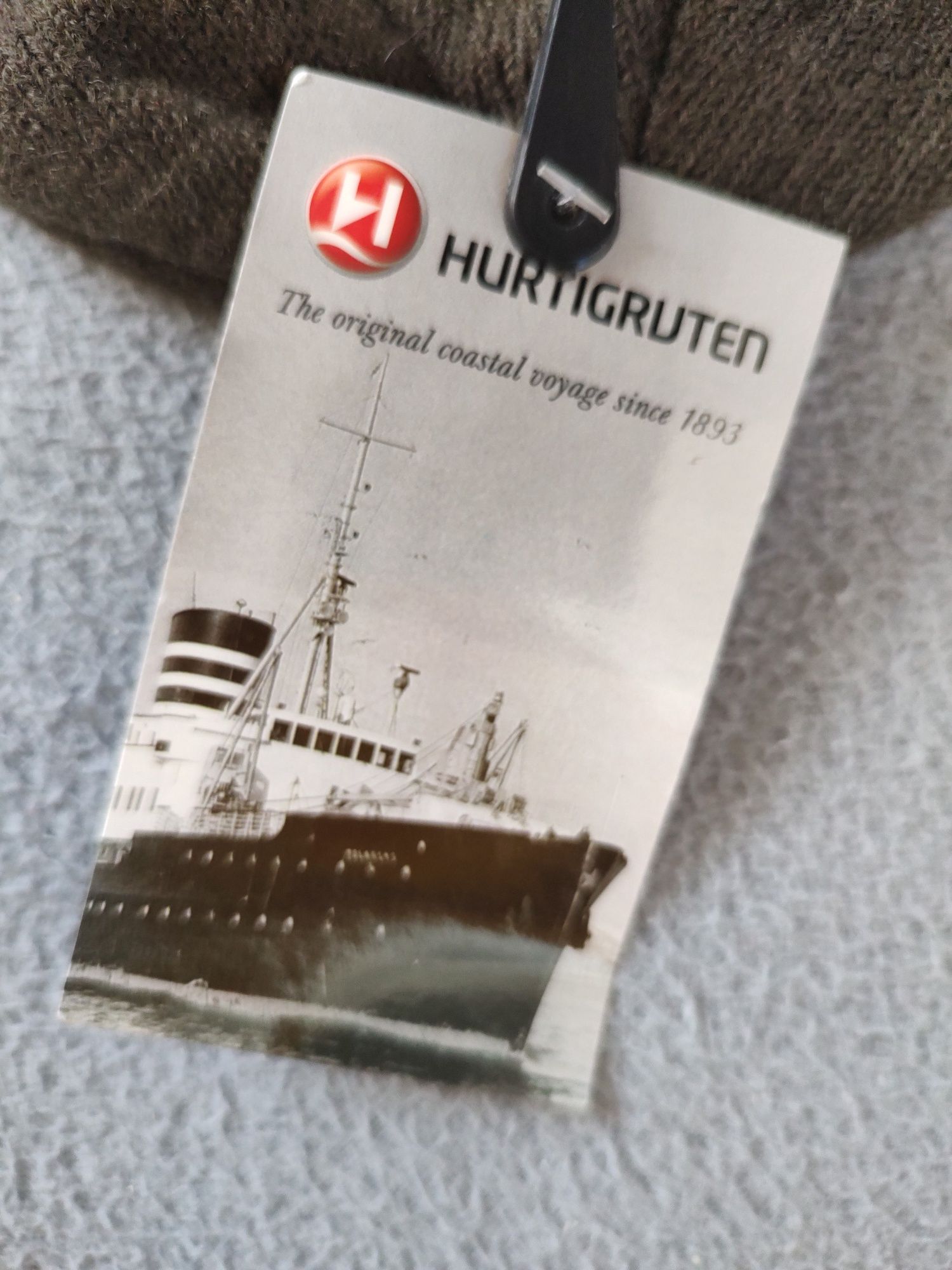 Nowa Czapka Norwegia Hurtigruten 30% wełna