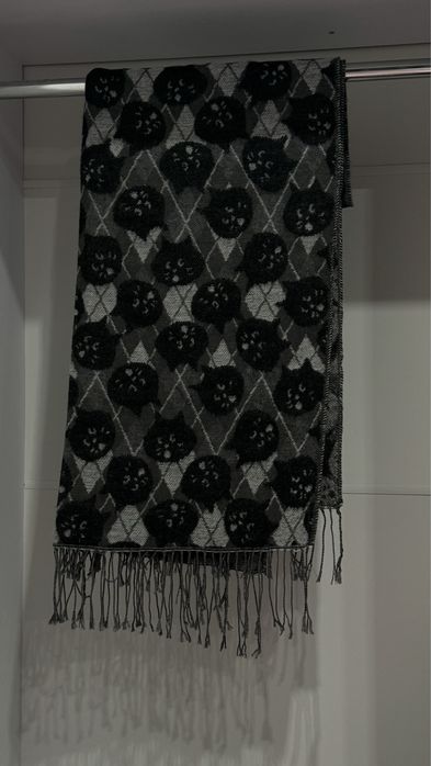 Ne-net Grey Scarf Не-Нет Ненет Сірий Archive Шарф