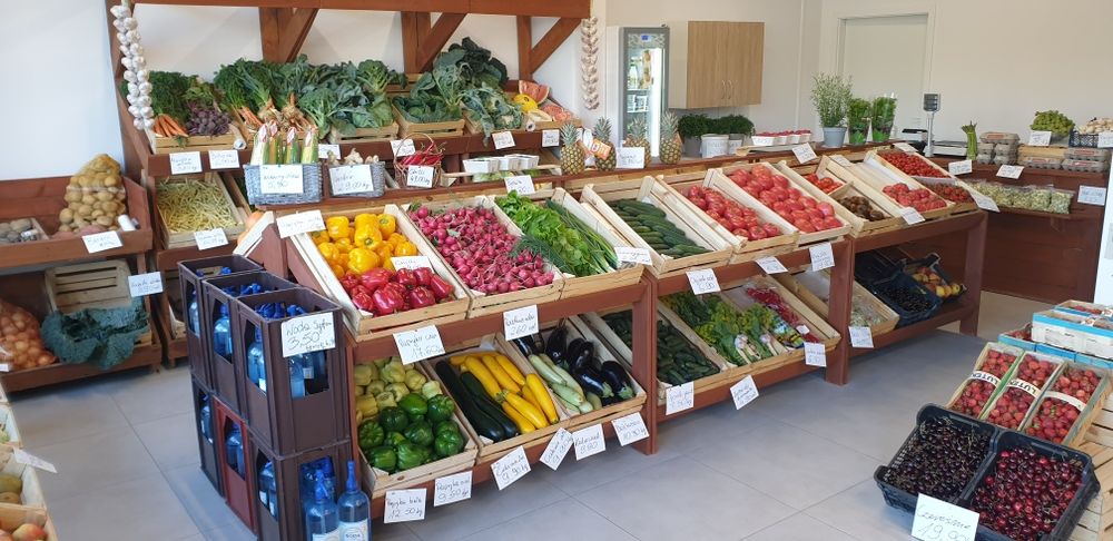 DOSTĘPNE OD RĘKI Wyspa JAŚ MINI warzywa owoce,na skrzynki.