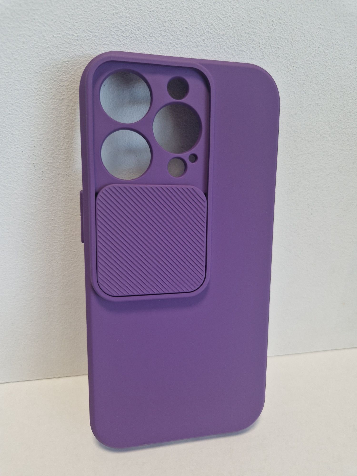 Camshield Soft do Iphone 14 Pro Fioletowy