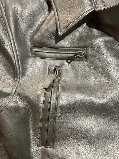 Reitmans Ramoneska Kurtka damska srebrna rozm. L/G NOWA